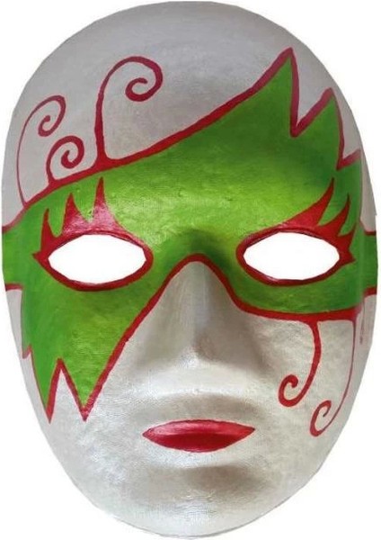 Nessiworld KM5308 Karton Maske Boyama Seti -Kumtoys