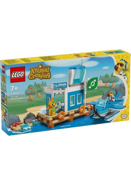 Nessiworld 77051 LEGO Animal Crossing Dodo Airlines ile Uçun 292 Parça +7 Yaş