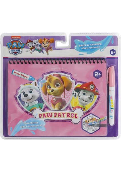 Nessiworld BK009 Paw Petrol Sihirli Boyama Kitabı -Gepettoys