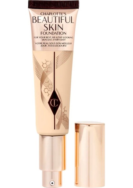 Charlotte's Beautiful Skin Foundation 4 Warm - Fondöten 30 ml