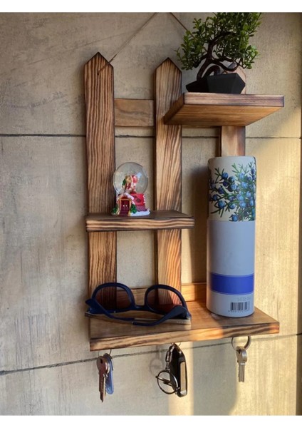 Dekoratif Ahşap Çit Anahtarlık modelleri