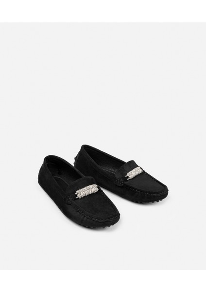 Kristal Taşlı Loafer