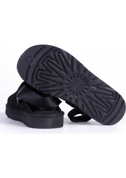 Süet Siyah Erkek Sandalet Goldencoast Clog indirimleri