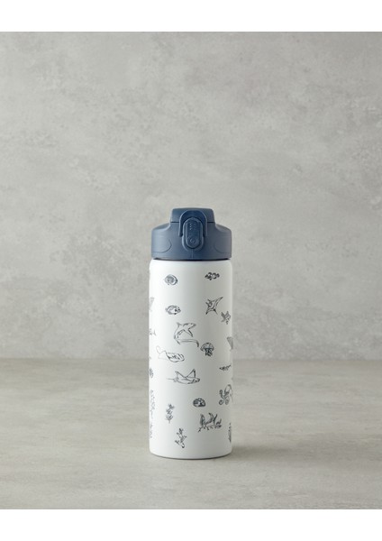 Good Mood Kids Sea Çelik Travel Mug 600 ml Gri