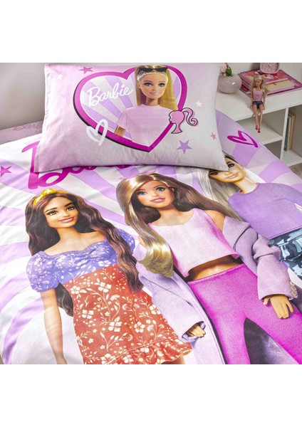 Yeni Sezon Lisanslı Barbie Shine Nevresim Takımı fiyatları