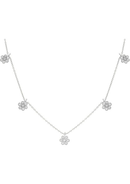 Flower Sallantılı Kolye 718909 Silver