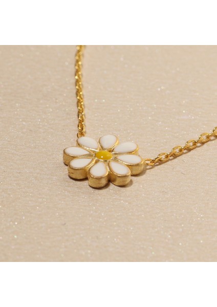 Papatya Kolye 718014 Gold