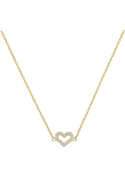 Kalp Kolye 718012 Gold