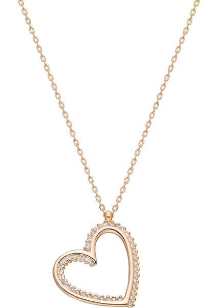 Belly Kalp Kolye 718953 Rose