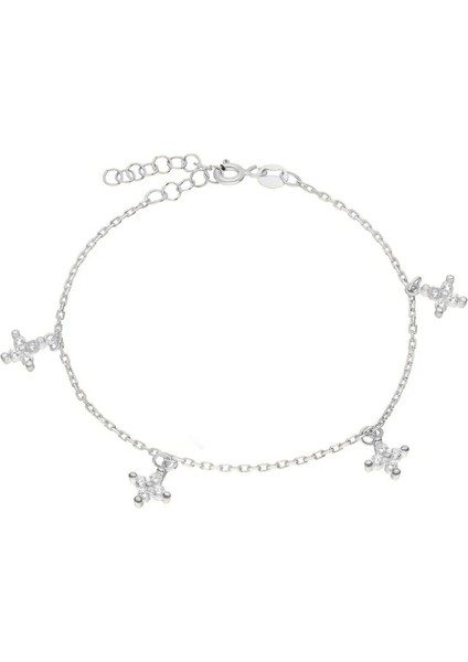 Çiçek Bileklik 718522 Silver