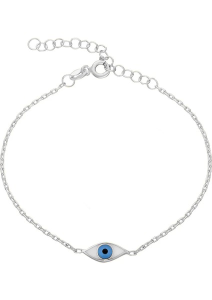 Göz Efektli Bileklik 718517 Silver