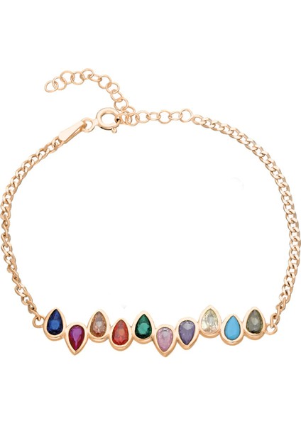 Çok Renkli Bileklik 718508 Rose