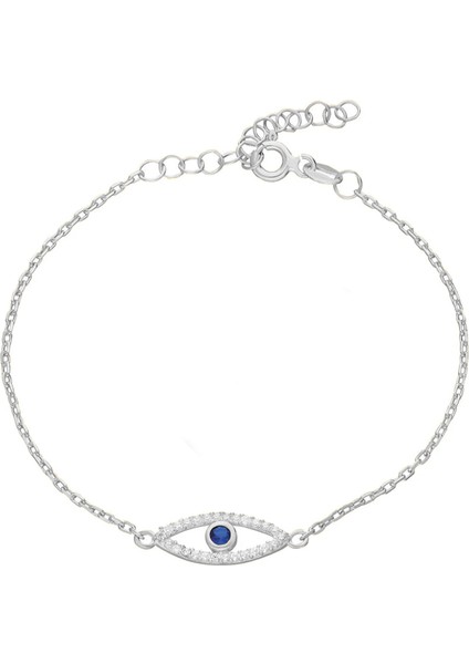 Göz Efektli Bileklik 718504 Silver