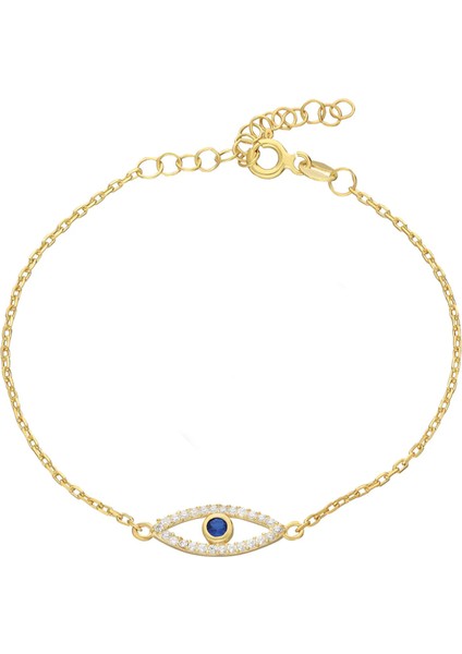 Göz Efektli Bileklik 718504 Gold