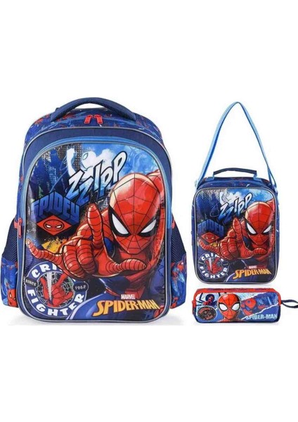 Spiderman Lisanslı Okul Çantası
