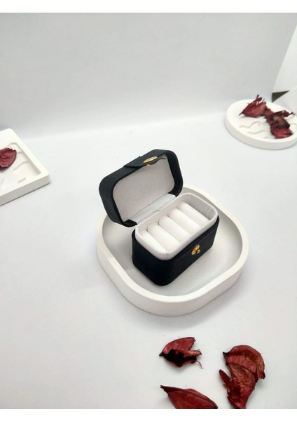 Şık Mini Suni Deri Takı Kutusu