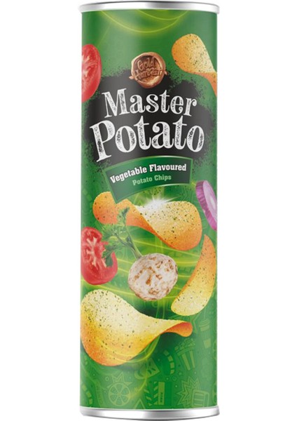 Potato Sebze Çeşnili Cips 160 gr 3 Adet