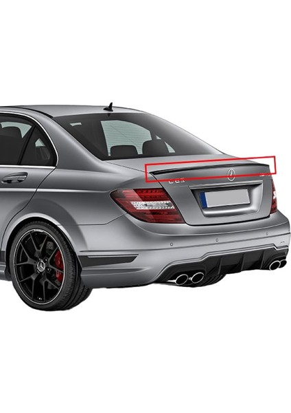 Mercedes W204 (2007 - 2014) Amg Style Spoiler (Plastik)