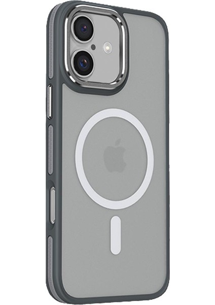 Magstyle iPhone 16 Gri Kapak