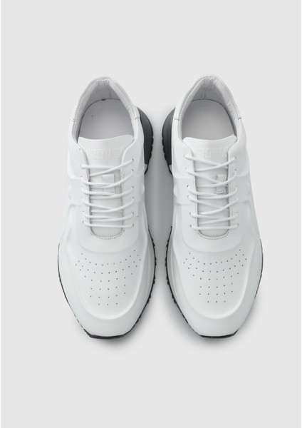 Beyaz Deri Erkek Sneaker indirimleri