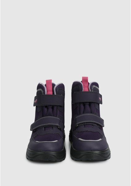 Mor Kız Çocuk Outdoor Bot modelleri