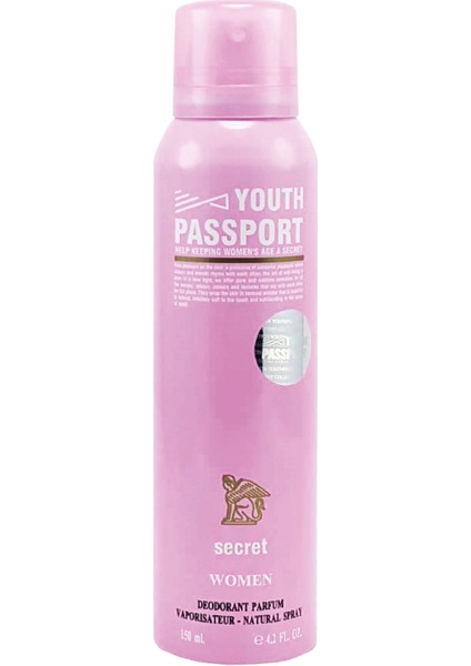 Youth Passport Kadın Deodorant 5'li Deneme Seti