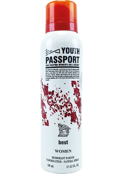 Youth Passport Kadın Deodorant 5'li Deneme Seti