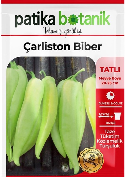 200 Adet Çarliston Biber Tohumu