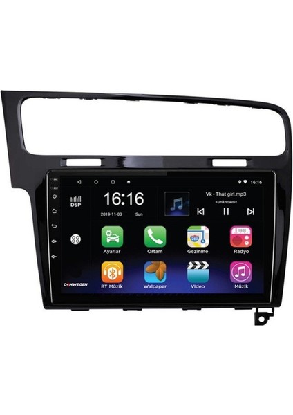 Volkswagen Golf 7 Android 15 Carplay Destekli 6 GB Ram 64GB Hafıza Carplayli Multimedia