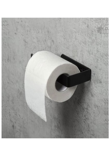 Tuvalet Kağıdı Askısı, Yapışkanlı Tasarım, Vida Gerektirmeyen Montaj, Wc, Paslanmaz Çelik