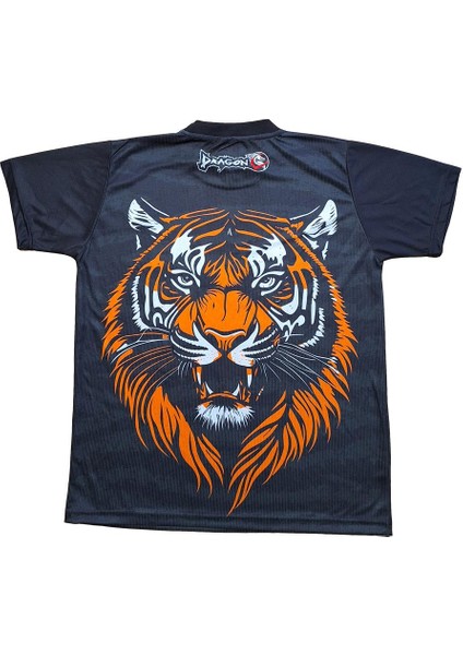 Dragon Do TX712 Tiger Kick Boks Tişört Kick Boxing Antrenman Tshirt