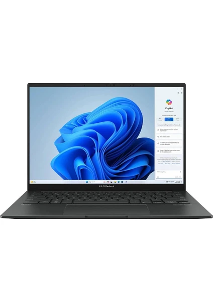 Zenbook 14 OLED Q415MA-U5512 -Ultra 5 Işlemci 125H-14’’ OLED Touch-8 GB-512 GB Ssd- W11H- Ing  Klavye-1 Yıl Garanti