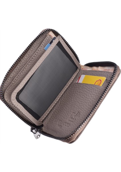 BYD-661021 Deri Fermuarlı Cüzdan/vizon fiyatları