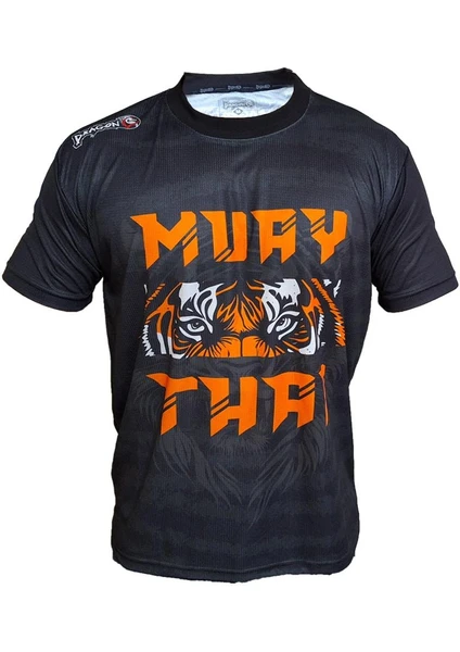 Dragon Do Dragondo TX711 Tiger Muay Thai Tişört Dijital Baskılı Muaythai Tshirt