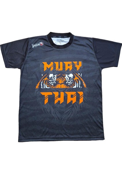 Dragondo TX711 Tiger Muay Thai Tişört Dijital Baskılı Muaythai Tshirt