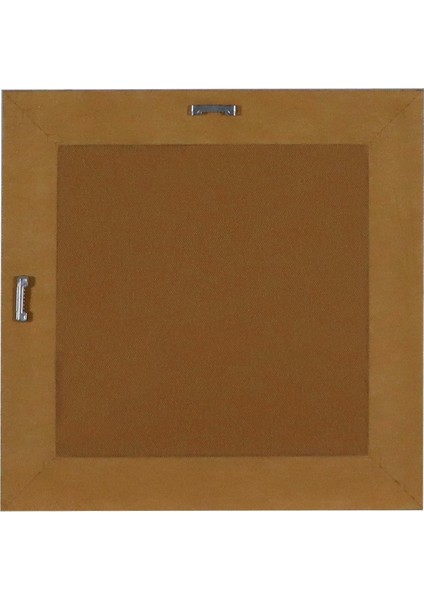 El Işçiliği Celi Sülüs Hat "vav" Tezhip Tablo 34 x 34 cm - 5955 modelleri