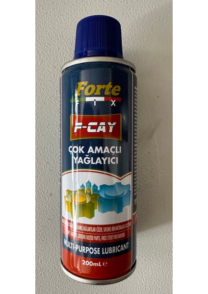 Multi Sprey Genel Çok Amaçlı Yağlayıcı 200ML 24 Adet(1 Koli)