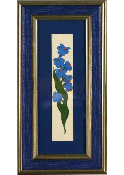 El Işçiliği Tezhip Tablo 17 x 34 cm - 5959