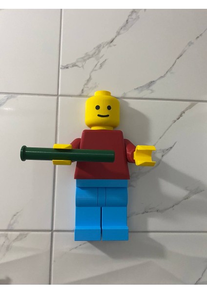 LEGO Adam Tuvalet Kağıdı Askısı -Lego Man Adam