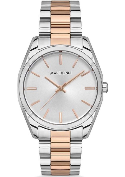 M.1.2139.05 Metal Kordonlu Metalik Renk Kadın Kol Saati