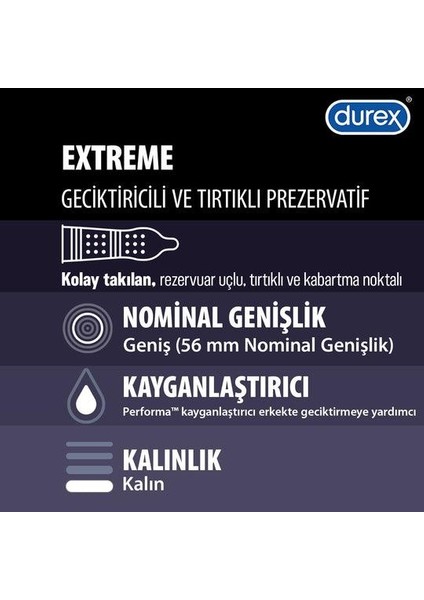 Prezervatif Extreme 10'lu