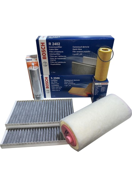 3M Bmw E60 5.20D 2002 - 2007 Arası Bosch Periyodik Bakım Seti