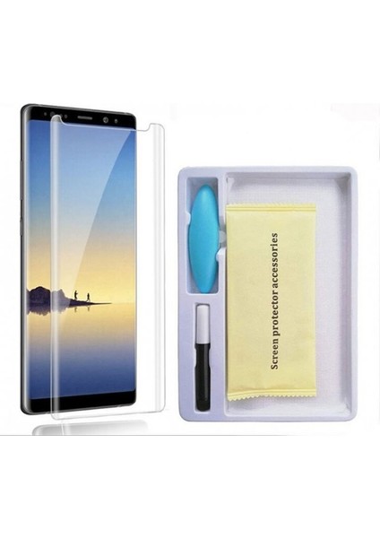 Samsung Note 10 PRO/N975 Curve Glass Full Uv Cam Ekran Koruyucu