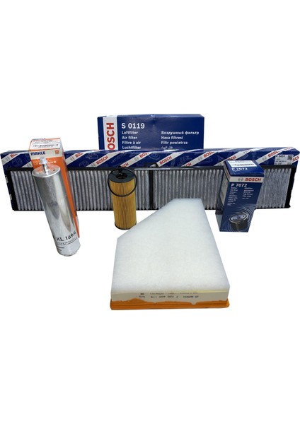 3M Bmw E90 3.20D 177 Hp 2010 Sonrası Bosch Periyodik Bakım Seti