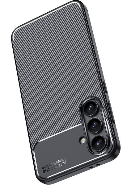 Samsung Galaxy S24 Fe Kılıf Karbon Desenli Lux Negro Silikon
