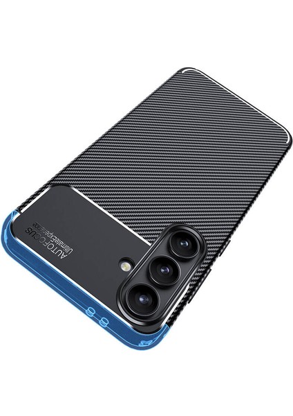 Samsung Galaxy S24 Fe Kılıf Karbon Desenli Lux Negro Silikon