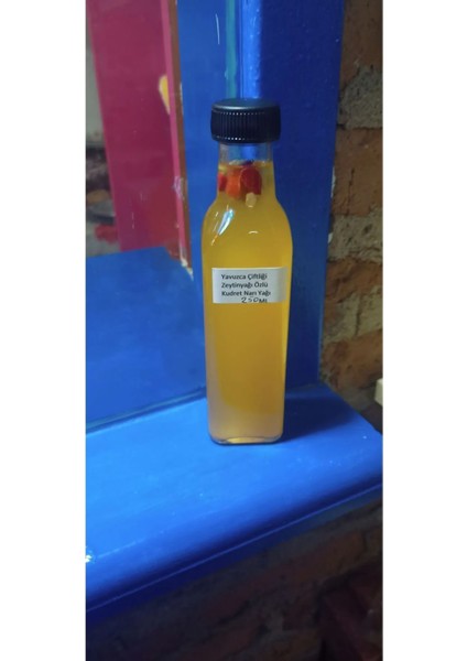 İçilebilir Zeytinyağı Özlü Kudret Narı Yağı 250 ml Cam Şişe