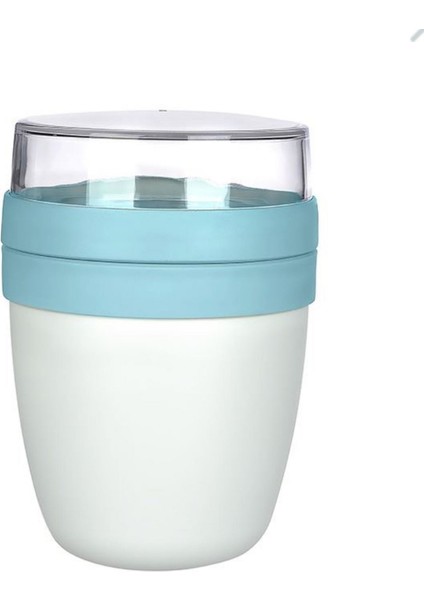 Pratik Taşınabilir Yoğurt, 650 ml Müsli Saklama Kabı,contalı Kapak Sızdırmaz ,kaşıklı Beslenme Kabı,diyet Beslenme Kutusu fırsatları