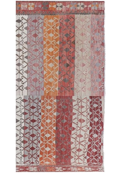 El Dokuma Kilim Afyon Yöresi Çizgi Desenli Halı 321 x 330 cm modelleri