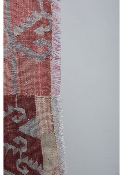 El Dokuma Kilim Afyon Yöresi Çizgi Desenli Halı 321 x 330 cm indirimleri